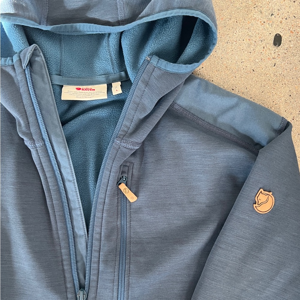Fjallraven Men’s Keb Fleece Hoodie Jacket- Large